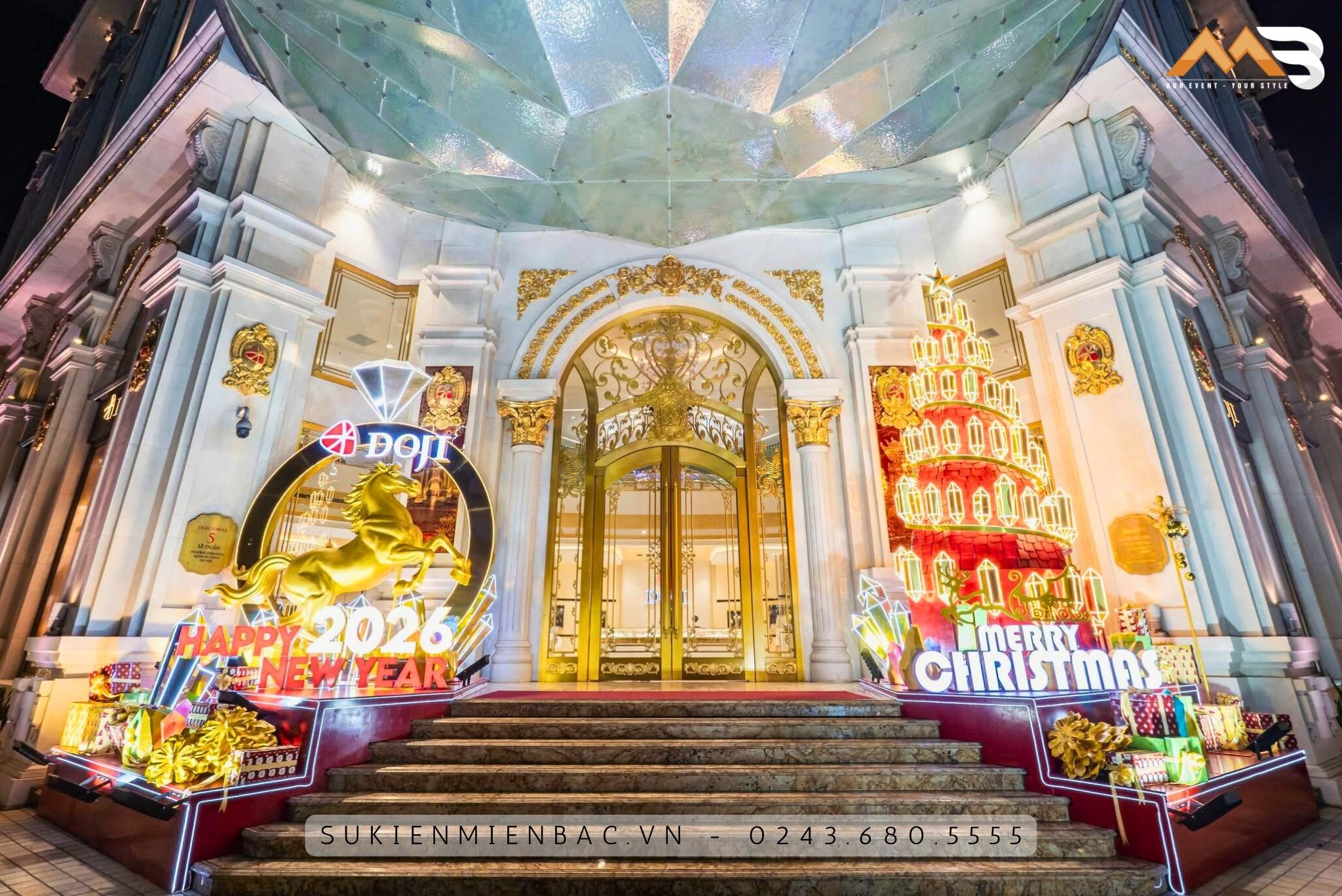 MERRY CHRISTMAS & HAPPY NEW YEAR DOJI 2026